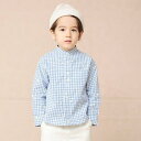 【おそろい】さくら刺繍長袖シャツ/ブランシェス(branshes)