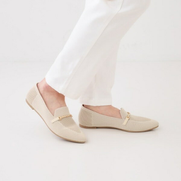 【洗える】ニットポインテッドローファー／シューラルー（SHOOLARUE）のサムネイル