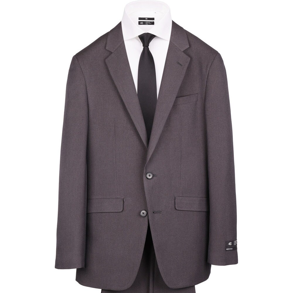 スーツセレクト　上下スーツ　チャコールグレー AB5 中古・古着通販】THE SUIT SELECT (ザ スーツセレクト) ダブル