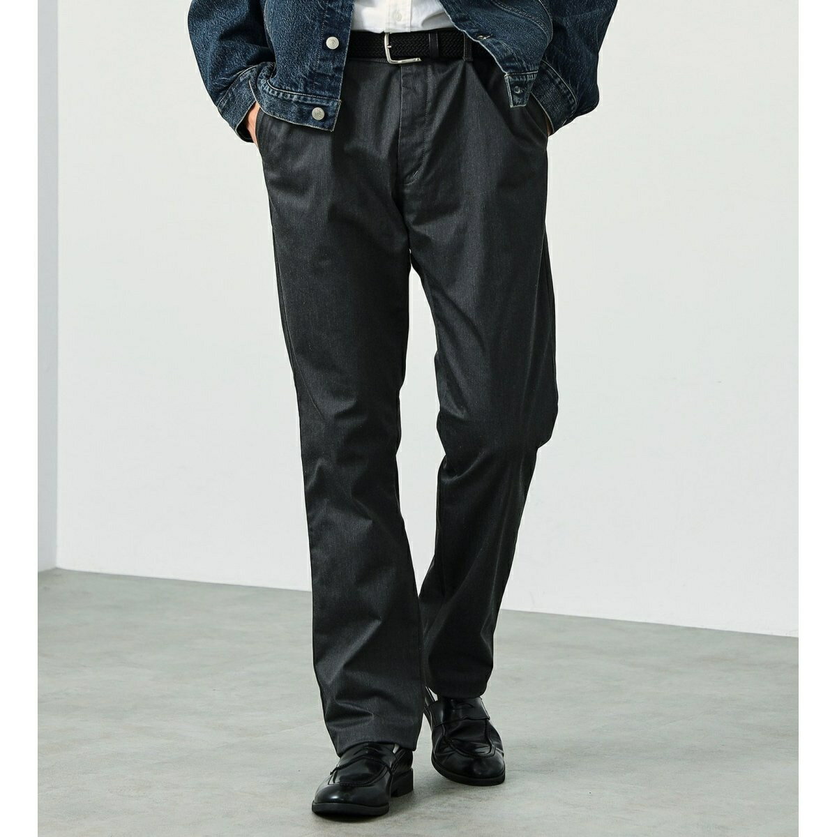 大人のふだん着 チノパンツ ストレッチ ウエスト調節可能／エドウィン（EDWIN）