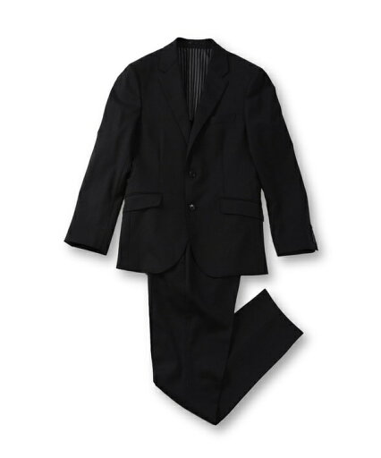 サージ綾ブラック無地スーツ/メンズビギ(MEN'S BIGI) サージ綾ブラック無地スーツ/メンズビギ(MEN'S BIGI)