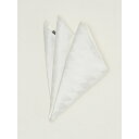 タカキュー シルク混 アーガイルチェック柄チーフ/タカキュー(TAKA-Q)