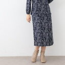 【ジャージ素材/洗える/同柄アイテムあり】ナンテール柄 スカート/ローラ アシュレイ(LAURA ASHLEY)