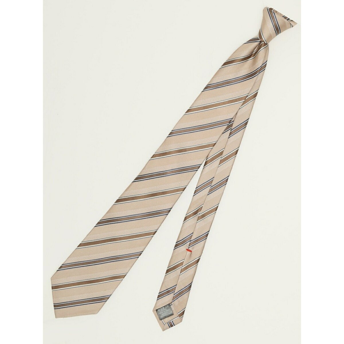 m.f.エディトリアル セッテピエゲ シルクストライプ柄 ネクタイ 8cm幅／m.f.エディトリアル（m.f.editorial）