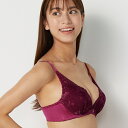 夢みるブラ ノンワイヤー ブラジャー フローラルスペルズ 1493 【E、Fカップ】/アモスタイル バイ トリンプ(AMOSTYLE by Triumph)