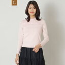 【L】ラッセルレースコンビ ニット/トゥービーシック(TO BE CHIC)