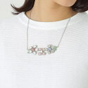フロストビジューフラワーネックレス/トゥービーシック(TO BE CHIC)