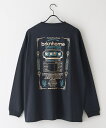 【BRKNHOME/ブロークンホーム】オーバーサイズ バック プリント ロンT/ブロークンホーム(brknhome)