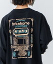 【BRKNHOME/ブロークンホーム】オーバーサイズ バック プリント ロンT/ブロークンホーム(brknhome)