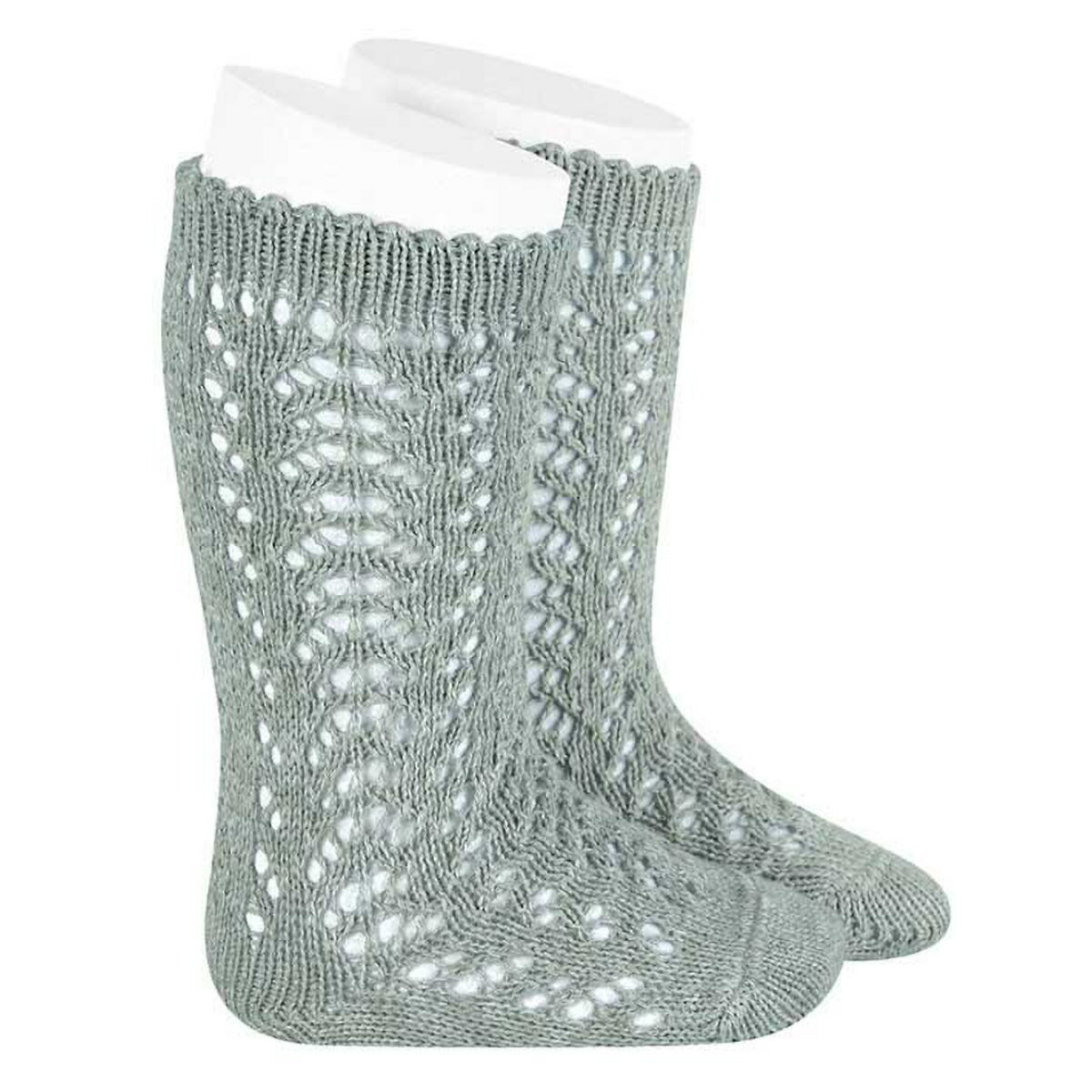 condor 靴下 子供 4歳〜11歳 パール オープンワーク ニーソックス 卒業式 入学式 入園式/コンドル(condor)