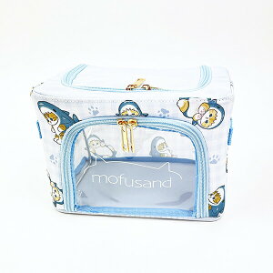 モフサンド mofusand 折り畳み収納BOX 小(サメにゃん) インテリア ブルー/パーフェクト・ワールド・トーキョー(Perfect World Tokyo)