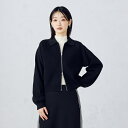 【セットアップ対応】ダブルフェイスシリーズ ニットブルゾン/コムサイズム(COMME CA ISM)