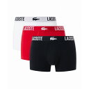 3パックストレッチコットンボクサートランクショーツ / ボクサーパンツ/ラコステ(LACOSTE)