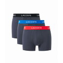 3パックマイクロファイバートランクボクサーショーツ / ボクサーパンツ/ラコステ(LACOSTE)