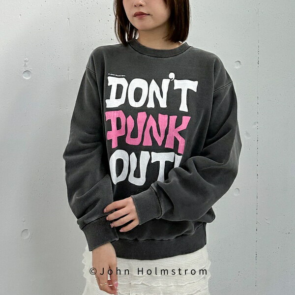 [型番：255150752003]■カジュアルコーデに遊び心をプラス■John Holmstrom（ジョン・ホルムストロム）とのコラボスウェット。・大胆なカラーリングとロゴデザインが目を引くデザイン。・着古したようなこなれ感のあるカラーリングが特徴。・ざっくりと着られるオーバーサイズデザインでリラックス感のある着心地。※この商品はUSED感を出すために＆ldquo;顔料染め＆rdquo;（ピグメント染）の後加工をしています。それぞれの製品によってサイズ感が若干異なる場合があります。また、洗濯による他の衣類への色移りが起こる場合がありますので単品洗いをおすすめします。洗濯後は速やかに脱水・乾燥をしてください。【GOOD ROCK SPEED / グッドロックスピード】2010年に誕生したカットソーブランド。アメカジテイストのグラフィックやヴィンテージライクな風合いがあるのに何故かどこか『イマ』っぽい。古き良き時代をリスペクトしながらも、『イマ』を大切にする。そんな思いを大切にしながら、ひとつひとつデザインしています。ーーーーーーーーーーーーーーー透け感：なし裏地：なし伸縮性：ややあり光沢感：なし生地厚さ：普通洗濯方法：洗濯可※詳しいお手入れ方法は商品についているタグをご覧くださいーーーーーーーーーーーーーーー※ご利用のモニター環境により、実際の色味と多少異なる場合がございます。■カラー：BLACKL：着丈61.5 肩幅46 身幅56 そで丈51※(　)で表記されている数字はヌードサイズです。ヌードサイズとは衣服を身につけない身体のサイズです。お客様ご自身の身体サイズと比較してお選びください。 ■素材： BLACK：綿 100％ ■お手入： &nbsp;&nbsp;>>商品のお取り扱い方法 ■原産国： 中国John　Holmstrom　Sweatshirt／／アルシーヴ（archives）BLACK画面上と実物では、多少色具合が異なって見える場合がございます。