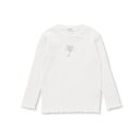 襟ぐりフリルキラッとラメ糸モチーフ刺しゅうトップス(80~130cm)/スラップスリップ(SLAP SLIP)