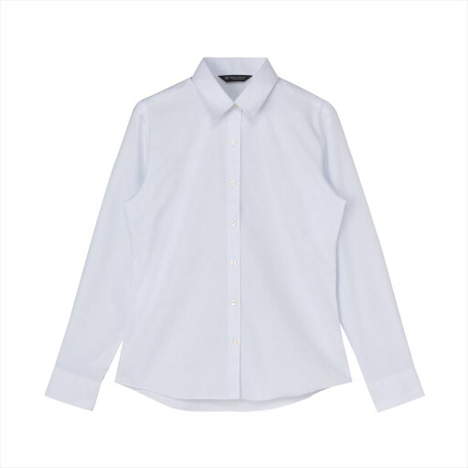 【透け防止】 レギュラー 長袖 形態安定 レディースシャツ/ブリックハウス(BRICKHOUSE) 【透け防止】 レギュラー 長袖 形態安定 レディースシャツ/ブリックハウス(BRICKHOUSE)