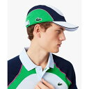 配色パネルテニスキャップ/ラコステ(LACOSTE)