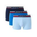 3パックストレッチコットントランクボクサーショーツ / ボクサーパンツ/ラコステ(LACOSTE)