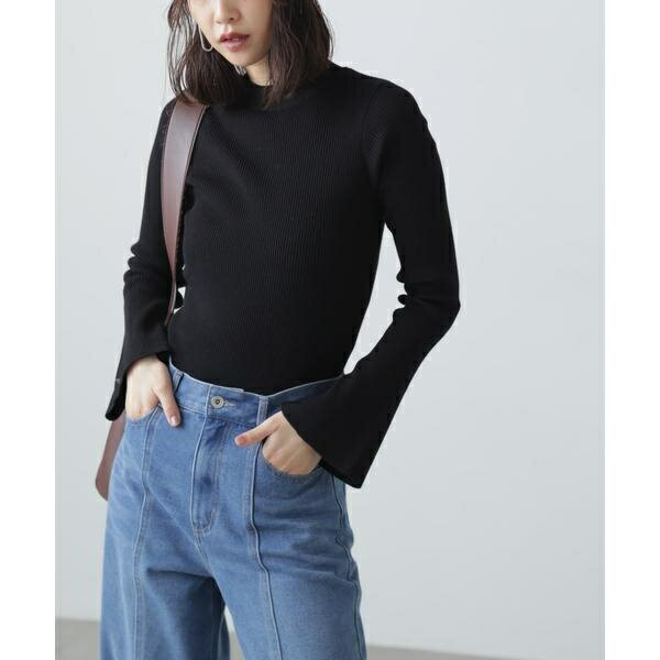 〈洗える〉マシンウォッシャブルフレアスリーブニット／フリーズマート（Free's Mart）