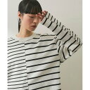 【WEB限定】MIXボーダーバスクロンTEE/アダムエロペ(ADAM ET ROPE')(4)