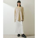 【WEB限定】MIXボーダーバスクロンTEE/アダムエロペ(ADAM ET ROPE')