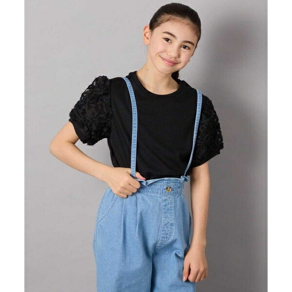 [160]フラワーテープテレコカットソー／アー・ヴェ・ヴェ（a.v.v）