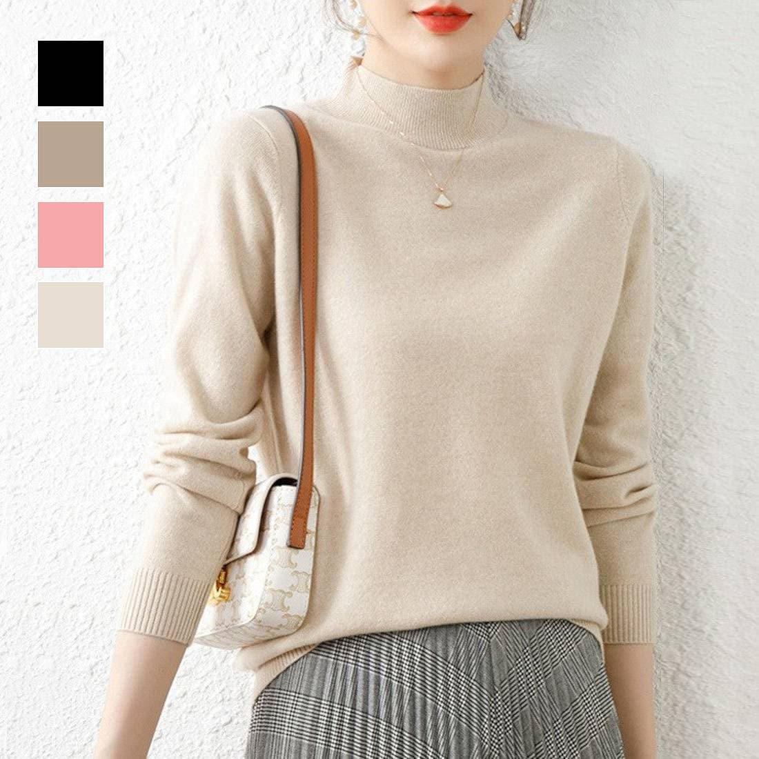 もちもちハイネックニット／メゾンドラティール（maison de LATIR）