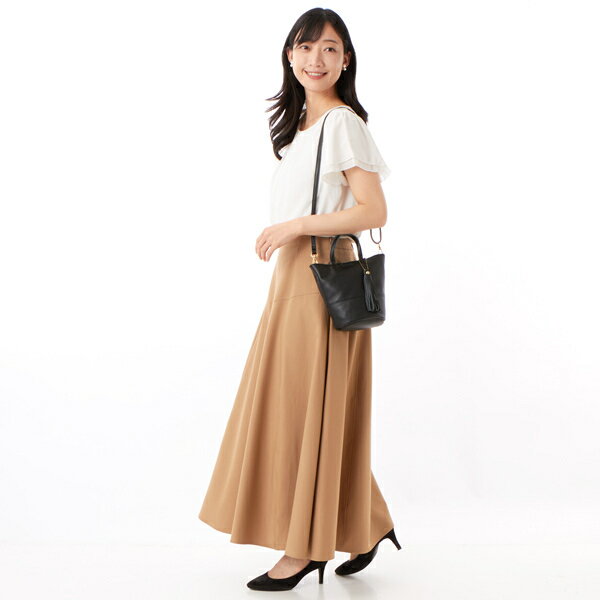 【COOCO クーコ】シュリンクレザー バケツ型ミニ トートバッグ ショルダーバッグ 牛革／クーコ（cooco）
