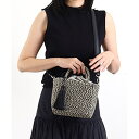 【COOCO クーコ】タッセル付メタリックフィルムミニ2WAYカゴバッグ かごバッグ /クーコ(cooco)