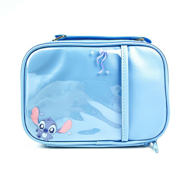ディズニー スティッチ マルチケース ポーチ ブルー 推し活 Disney／パーフェクト・ワールド・トーキョー（Perfect World Tokyo）
