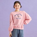 裏毛スウィーツプルオーバー/ピンクラテ(PINK-latte)