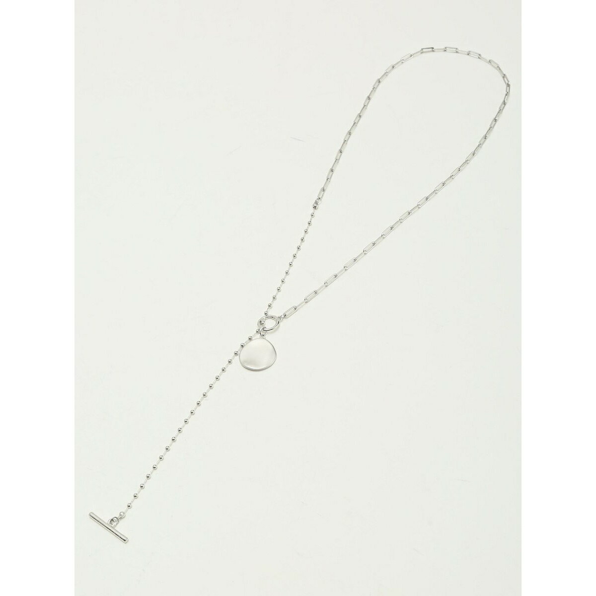 m.f.エディトリアル モチーフ付き ロングチェーン Y字ネックレス／m.f.エディトリアル（m.f.editorial）