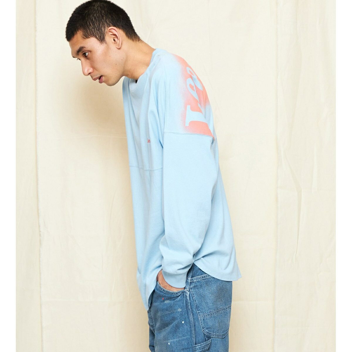 Lee RIDERS バッグプリント長袖Tシャツ／リー（Lee）