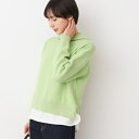 【春SALE・洗える】フーデットニット(S~L)/デッサン(Dessin)