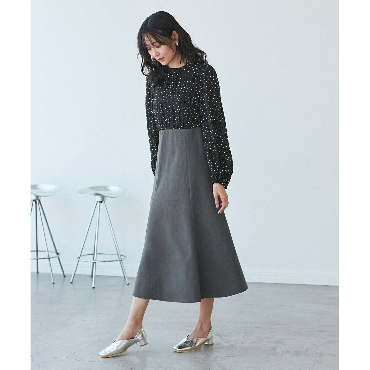 ドット柄ドッキングワンピース／ロペピクニック（ROPE' PICNIC） 0101marui-12851770 丸井(マルイ)楽天市場店 サンプル画像3