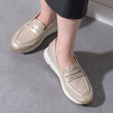 bussola ブソラ◆4.5cmヒール◆撥水ローファースニーカー/ブソラ(bussola)