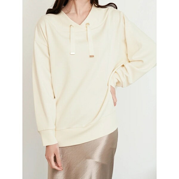 スフレタッチダンボールフードレスプルオーバー／ルディックパーク（Ludic Park）