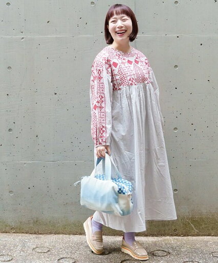 【大きいサイズ】エスニック刺繍OP/アズノゥアズオオラカ(AS KNOW AS olaca) 【大きいサイズ】エスニック刺繍OP/アズノゥアズオオラカ(AS KNOW AS olaca)