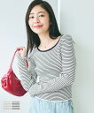 【WEB限定セール】リブニットボートネックトップス 全2色/コカ(coca)