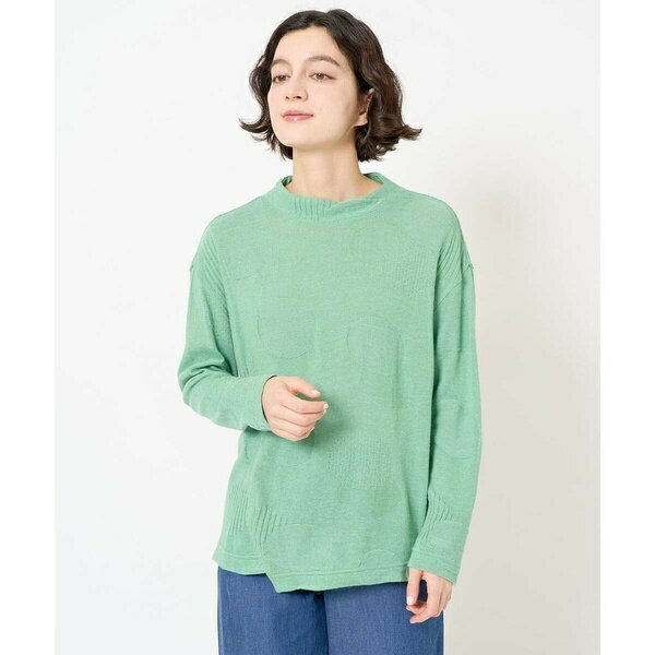 丸井（マルイ）楽天市場店の[日本製]リンクスドットジャガードカットソー／ジャンニ・ロ・ジュディチェ（GIANNI LO GIUDICE）｜アングル2