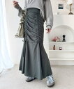 大人可愛い!愛され美ライン。シャーリングリボン使いマーメイドスカート(ロング丈)/クラシカルエルフ(Classical Elf)