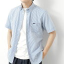 【PrimeFlex DotAir】《吸水速乾》ストレッチ クジラ BD S/S 25SS/ノーリーズ(NOLLEY'S)
