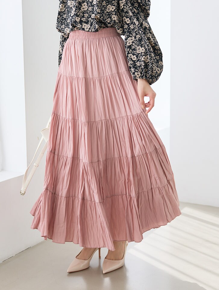 ティアード切替ワッシャースカート／フィフス（fifth）のサムネイル