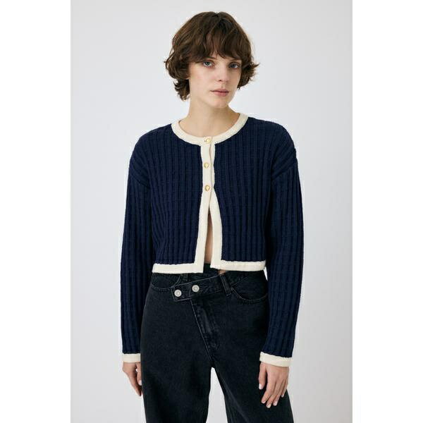 BI COLOR ニットカーディガン／マウジ