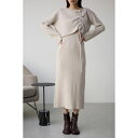 レイヤードセットニットワンピース/アズールバイマウジー(AZUL BY MOUSSY)(4)