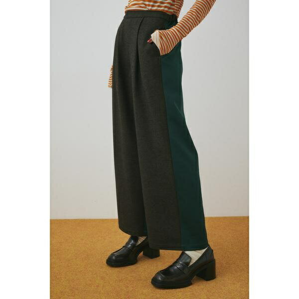 Bi color wide pants/ヘリンドットサイ(HeRIN.CYE)