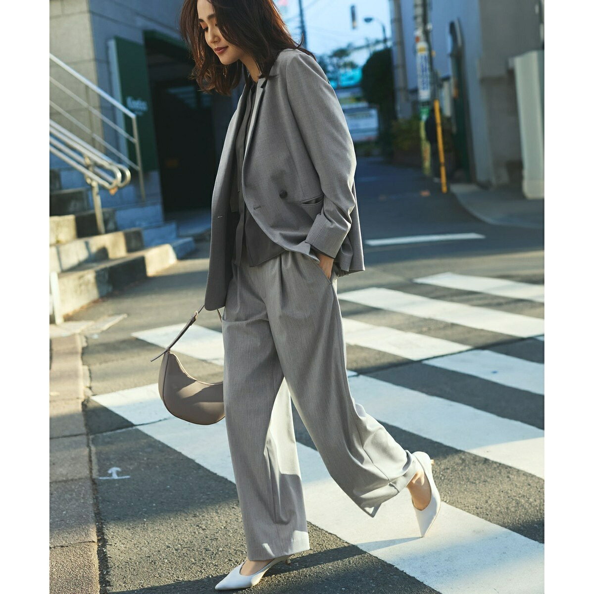 【Oggi3月号掲載/セットアップ対応】 ライトクロス ジャケット／23区（23KU） 0101marui-12803764 丸井(マルイ)楽天市場店 サンプル画像3