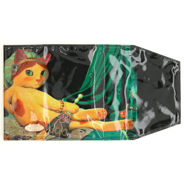 キャットアート　ブックカバー　グランド・オダリスク　【CAT ART】／ブルーミング（BLOOMING）