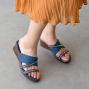 ITALIAN SHOEMAKERS◆5.5cmヒール◆ボールチェーンストラップミュールサンダル/ブリジットバーキンセレクト(Bridget Birkin Select)